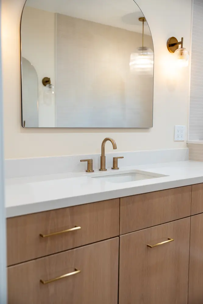 Roosevelt Bathroom Remodel — Satin & Slate interior design photograph